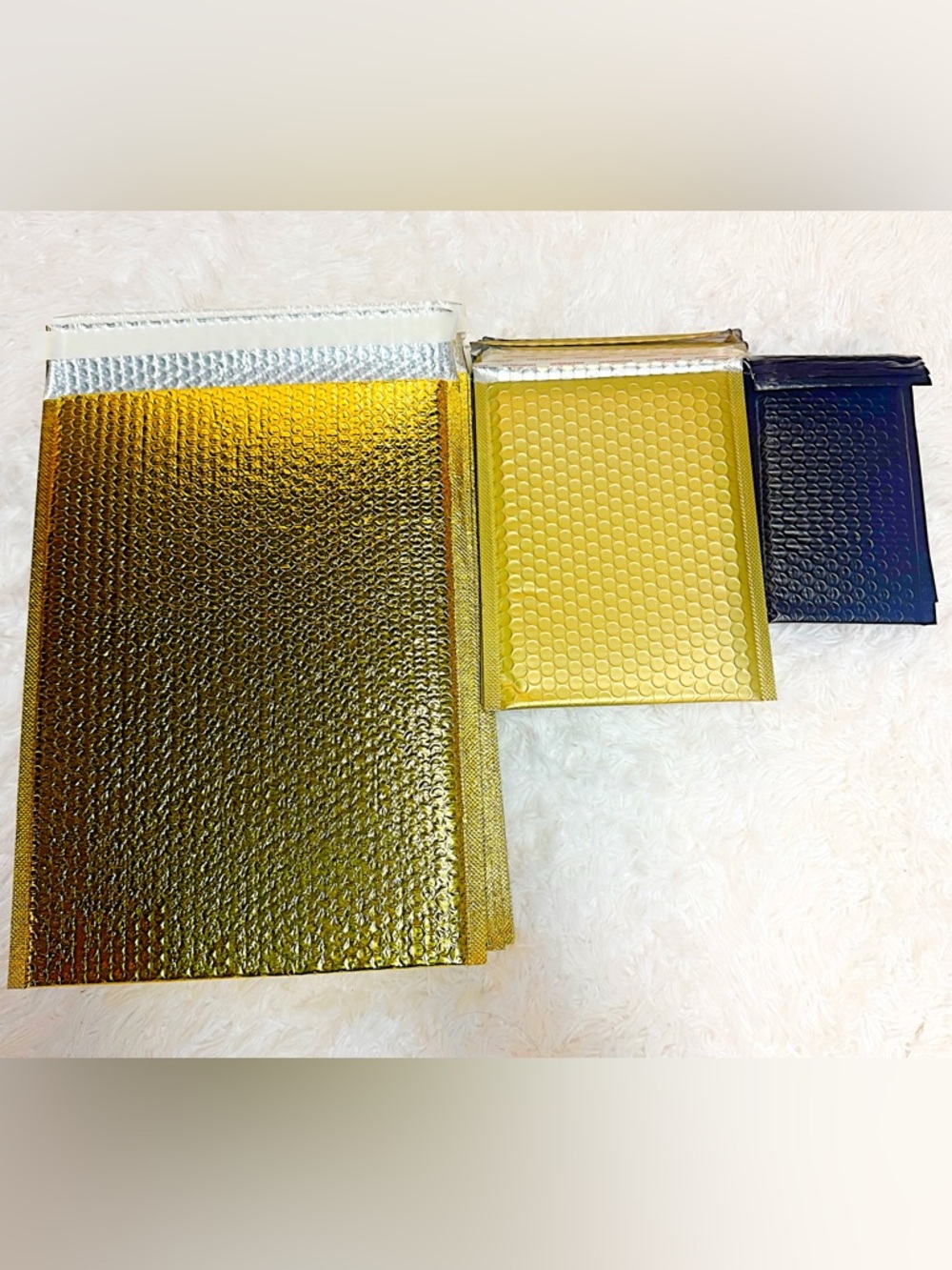 ENTER TO WIN CHANEL NECKLACE-$30 Poshmark Card BY BUYING Metallic Bubble Mailers